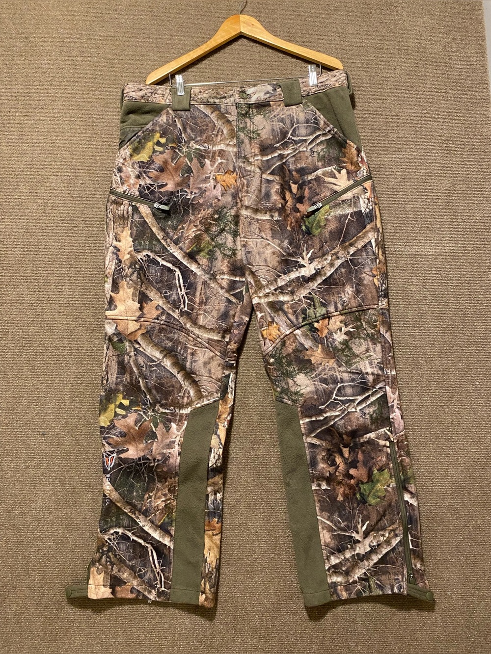 RedHead Men's Brown & Green Camouflage Cargo Pants